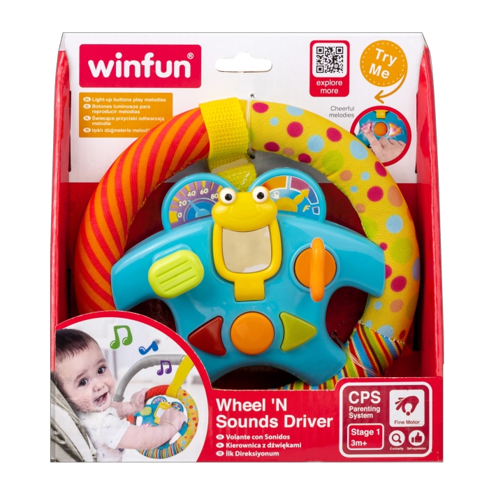 WinFun – Micro avec Sons pour bébé (COLORBABY 44232)