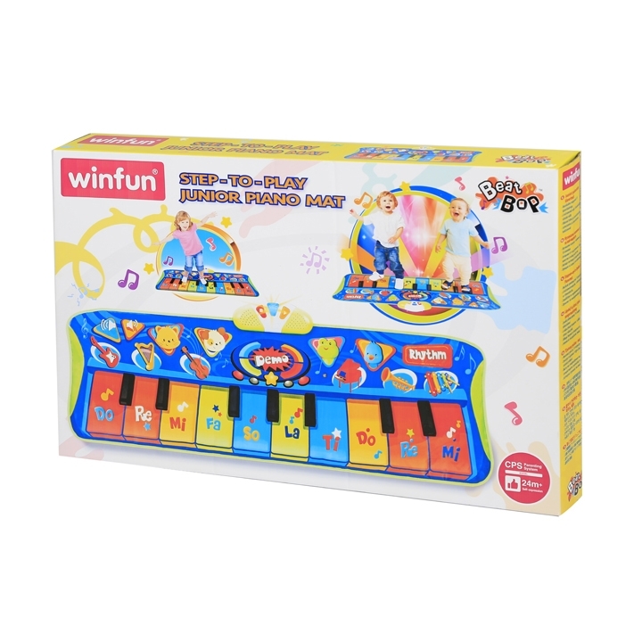 punch Boekhouder Cusco Step-to-Play Junior Piano Mat | 4 Stage Toy | Winfat Industrial Company  Limited
